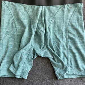 NWOT Fabletics Mint Boxer Briefs Soft Stretch Fabric